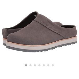 Merrelll Juno Clog Suede Charcoal Color Size 7.5